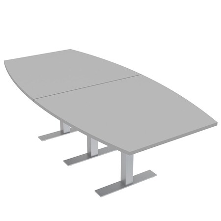 Skutchi Designs 45 in W, 96 in L, 29 in H, Engineered Wood Top, Grey HAR-BOT-46x93-T-XD01